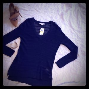 Michael Kors long sleeve knit top